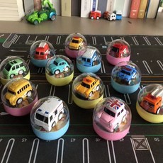 合金扭蛋小汽車 經典復古造型, 隨機, 1個