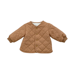 菱格紋兒童外套