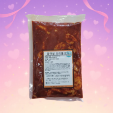 꿀매실 오리불고기 500g