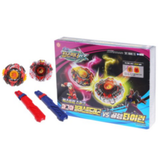 차징탑스피너 BX 익스트림 스파크 마그마 블래스트 드래곤 VS 골렘 타이런 배틀팽이, COLOR MIX (혼합색상), 1개