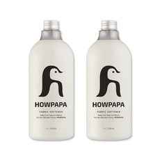 하우파파 아기 섬유유연제 (1L), 1L, 2개