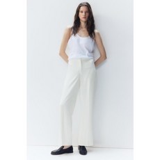 HM 브랜드관 와이드 팬츠 화이트 0877769053