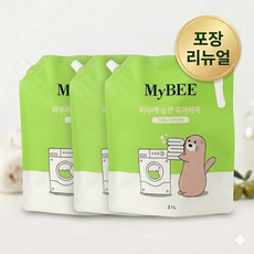 마이비 피부에순한 유아세제 리필 1.6L, 2.1L, 3개