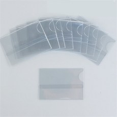 PVC 꽂이판 명찰, 소, 10개, 소