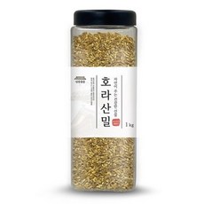 건강곡간 호라산밀 통, 1kg, 4개