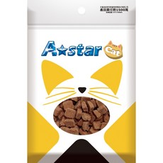 Astar 高蛋白喵喵鮮貝 貓零食, 1個, AB高蛋白喵喵鮮貝-鮭魚單包