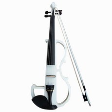 전자 바이올린 사운드 일렉 블루투스 악기 반주, 1개, 상세페이지 참고, 흰색