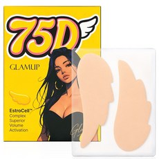 글램업 붙이는 가슴크림 75D 볼륨업 리프팅 가슴영양제 패치, 1개, 28개입