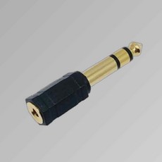 3.5mm 암 - 5.5mm 수 스테레오 변환 3극 젠더 스테레오변환젠더 3극스테레오변환젠더 스테레오젠더, 3.5mm 암 - 5.5mm 수 스테레오 변환 3극 젠