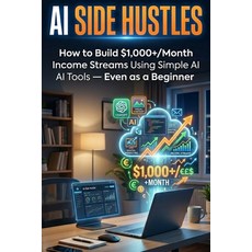 (英文書)AI Side Hustles： How to Build $1 000+/Month Income Streams Using Simple AI Tools... 平裝版, 獨立出版, 英文