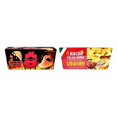 습 김치맛 나쵸콤보 x 나쵸살사콤보 혼합구성, 2개, 93g