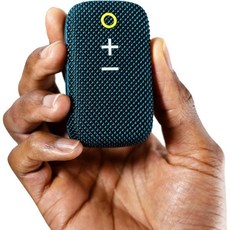 캠핑 스피커 홈파티 조명 감성 IPX5 방수 기능이 있는 MEE 오디오 고SPKR 소형 웨어러블 클립온 블루투스 스피커 핸즈프리 통화를 위한 마이크 내장 컴팩트한 디자인 최, 파란색