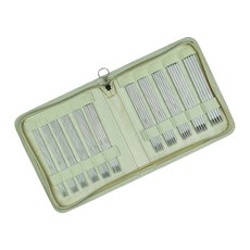 2.0mm-6.0mm 이중 뾰족한 스테인리스 뜨개질 바늘 뜨개질 직조와 호환 가능