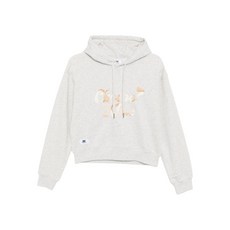 초콜릿 로고 자수 후디