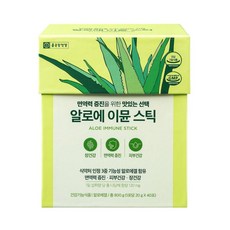 [코스트코] 종근당건강 알로에 이뮨 스틱 20g x 40포 639173, 1박스