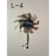 <국내배송> ZOTAC GTX1060 1050 960 950 P106 팬쿨러 ( L-4 ), 조탁 원팬 L-4