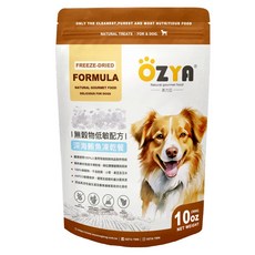 【OZYA 奧力亞】頂級無穀凍乾犬糧，放牧雞肉／草飼牛肉／深海鮪魚，凍乾糧，無穀犬糧，300克／3磅，汪喵星球, 1個, 奧力亞深海鮪魚300g x2包