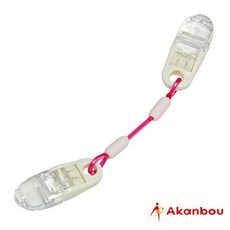 Weicker 唯可 akanbou 日製手帕巾鏈夾-粉紅, 1個