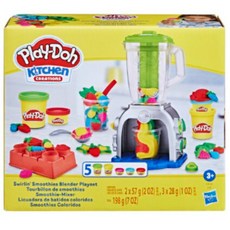 플레이도우 해즈브로 플레이도 스무디 블렌더 유아용 클레이, 혼합색상(5캔), 575g, 10세트