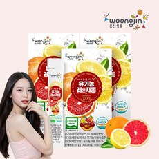 유기농 레몬자몽 6박스(박스당 20g x 14포) / 레자몽, 280g