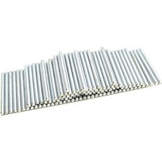 EUDAX 100개입 STEM 장난감 DIY RC 자동차 보트 헬리콥터 모델 부품용 샤프트 원형 로드 액슬 2mmx30mm