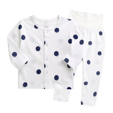 그린베베 영유아 배앓이 방지용 퐁퐁 면 내의(긴팔)