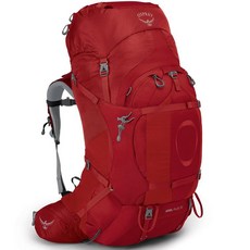 Osprey Ariel Plus 70 女款登山背包, Carnelianred 玉髓紅,M/L