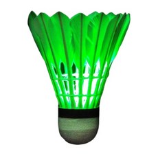 運動健身發光羽毛球 - 夜間運動羽球首選，耐用防風，戶外休閒運動用品, 1個, 發光/羽毛球-1入(顏色隨機), 1