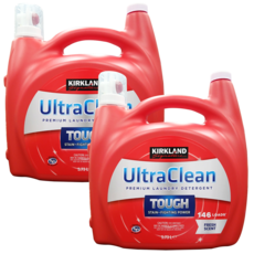 커클랜드 울트라 클린 드럼겸용 액체세제 5.73L 126회, 2개