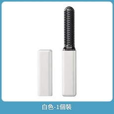 電熱劉海梳 充電便攜直發梳 迷你劉海造型神器 不傷髮 前額劉海專用梳子, 珍珠白 7天無理由, 可貼條碼