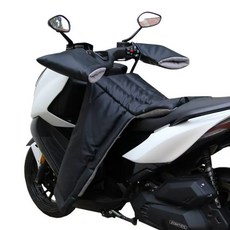 겨울 오토바이 레그커버 방수 방풍 스쿠터 무릎보호 담요 배달 라이더 보온 필수템, 길이연장 방풍 무릅담요+ 핸들세트