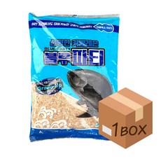 블루파티 선명한 카멜레온 벵에돔 빵가루 1박스 12개입 낚시 미끼 떡밥 집어제 파우더, 12개, 750g