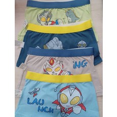 可愛恐龍圖案寶寶內褲，柔軟親膚透氣，彈性腰圍舒適，簡約剪裁活動自如