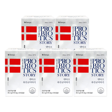 덴프스 덴마크 유산균이야기 60캡슐, 60정, 5박스