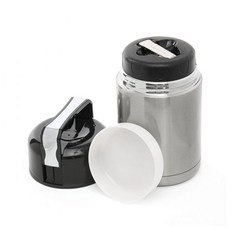 쿠킹메이드 간편조리 보온죽통(1L) (실버)