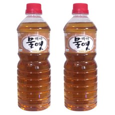맥아물엿 1.2kg 2개 황물엿