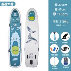 小島生活 SUP 槳板 立槳 充氣衝浪板 動物款 - 現貨速發, 遨遊大鯨, 1個