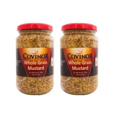 코비노 홀그레인 머스터드 350g x 2개 맛있는소스