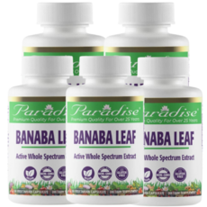 [Paradise Herbs] 바나바 리프 60 베지캡슐 5 SET