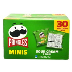 프링글스 미니 사워크림 & 어니언, 570g, 1개
