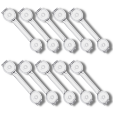 나오픽 KC인증 아기 서랍잠금장치, 투명, 10개