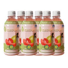 NFC粉紅葡萄柚冷壓果汁, 6個, 350ml