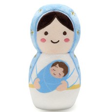 Yelakey 예수 플러시 봉제 인형 내 친구를 찾아서 20.3cm(8인치) 부활절 메리 파티 선물 아동용 225347, 휘티