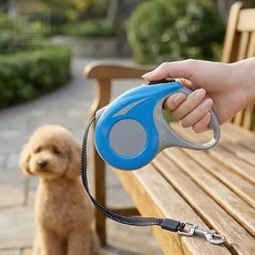 스토어-이유 강아지리드줄3m 강아지 자동리드줄 3m 블루 산책용
