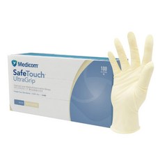 메디컴 세이프 울트라그립 요리용장갑 의료용장갑 100매, 1개, S, 화이트