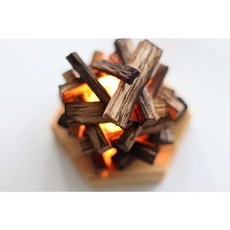 불멍 무드등 LED 핸드메이드 모닥불 장작LED, 1개, 일반LED