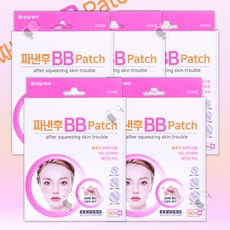대일제약 비비패치BB Patch 60매 점밴드 습윤밴드 상처에 붙이는, 5개, 5개입