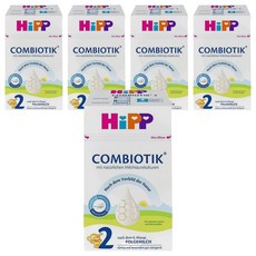 힙 콤비오틱 전분 분유 2단계, 5개, 600g