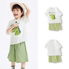 남아 반팔 세트 키즈 여름 반팔티 반바지 투피스 상하세트