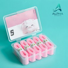 알파 배드민턴테니스 미끄럼방지 배드민턴오버그립, 40개, 핑크 40개, 핑크